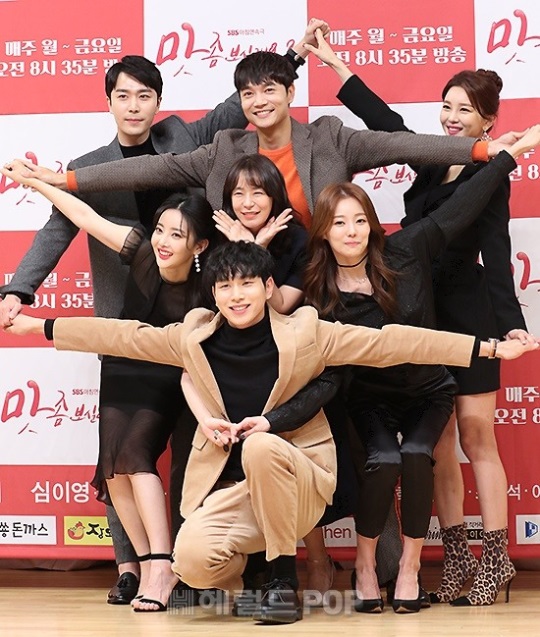 배우 심이영, 서도영, 한가림, 이슬아, 최우석, 송인국, 안예인/사진=민선유 기자