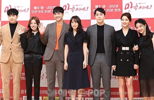 배우 심이영, 서도영, 한가림, 이슬아, 최우석, 송인국, 안예인/사진=민선유 기자