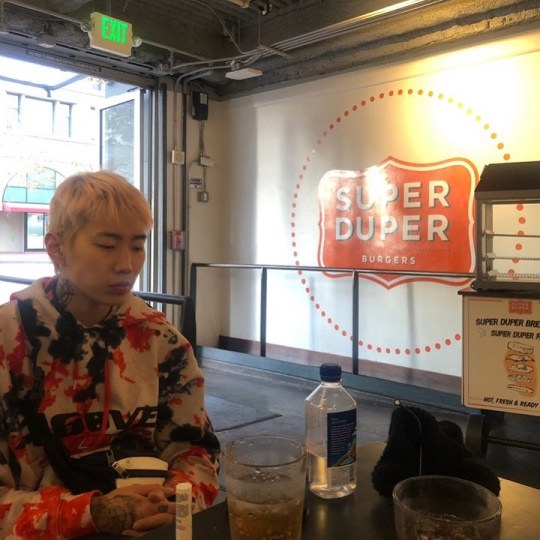박재범 인스타