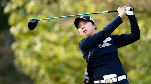 최종일 4타 차 열세 속에 역전우승에 도전하는 김효주. [사진=LPGA]