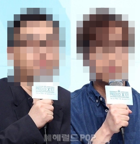 김용범 CP. 안준영 PD/사진=민선유기자