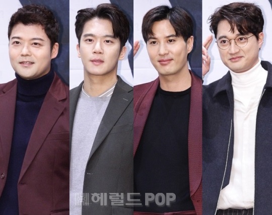 전현무,하석진,김지석,이장원/사진=황지은 기자