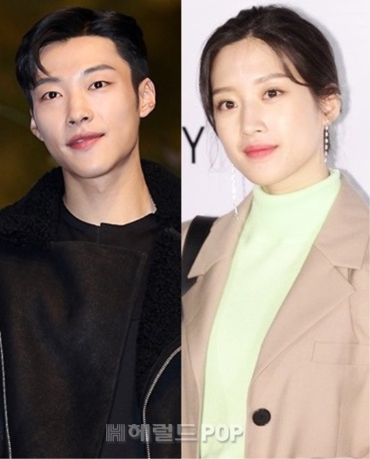 우도환,문가영/사진=민선유 기자, 황지은 기자