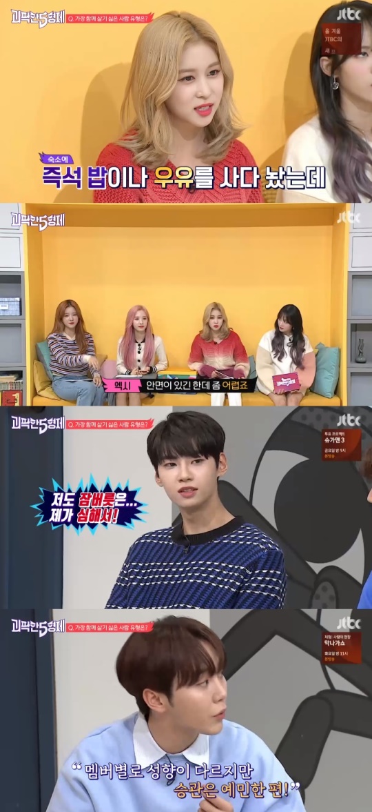 /사진=JTBC '괴팍한 5형제'