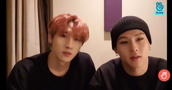 I.M and Juwon (Naver V Live)