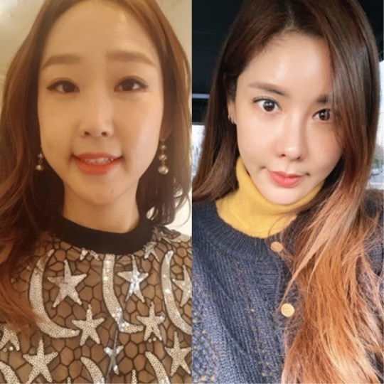 사진=한수민, 김준희 SNS