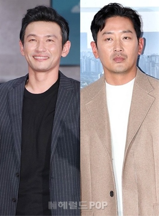 황정민,하정우/사진=본사DB, 민선유기자