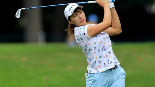 지난해 브리티시여자오픈에서 우승한 세계랭킹 11위 시부노 히나코.[사진=LPGA투어]