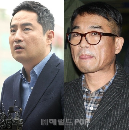 강용석, 김건모/사진=민선유기자, 황지은기자