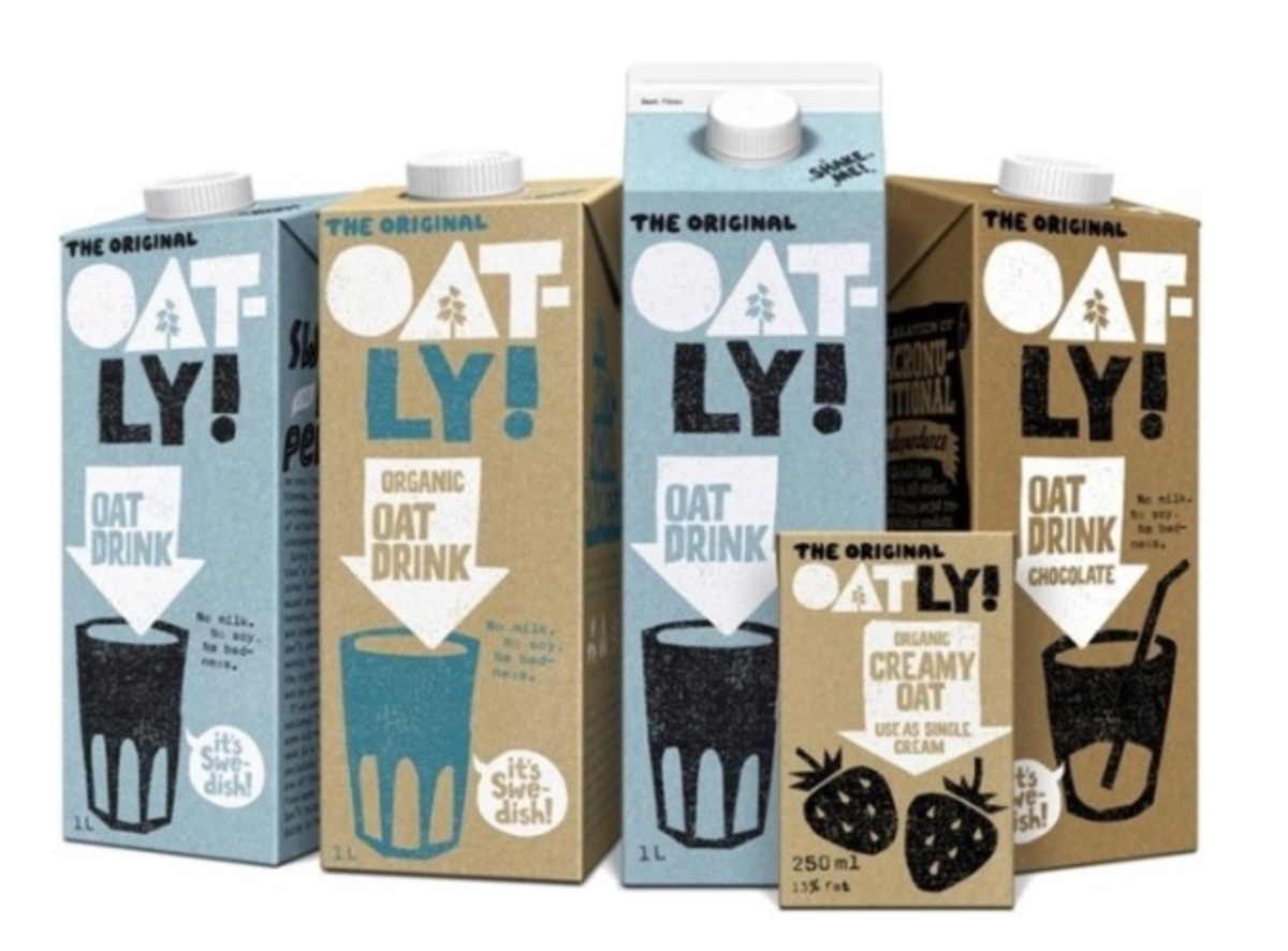 스웨덴 기업 오틀리(Oatly)의 귀리음료
