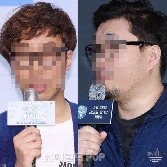 안준영 PD. 김용범 CP/사진=헤럴드POP DB