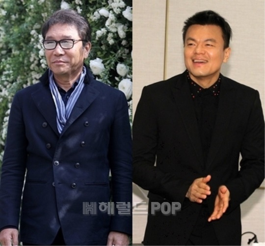 이수만, 박진영/사진=헤럴드POP DB