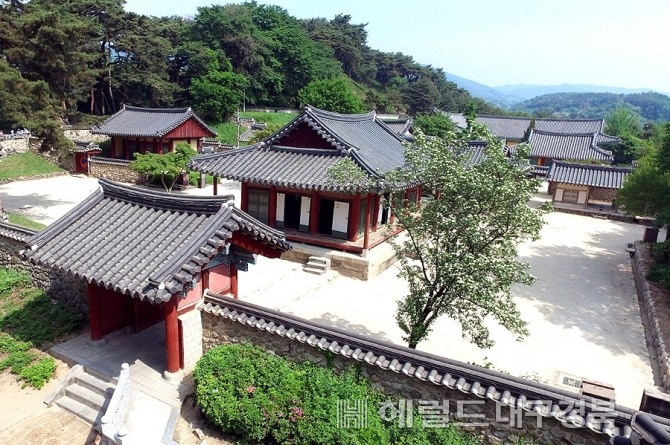 최초 사액서원인 ‘영주 소수서원' 전경(헤럴드 DB)