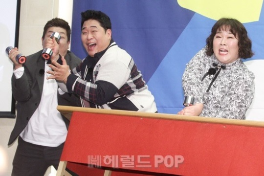유민상, 문세윤, 김민경 / 사진 = 황지은 기자