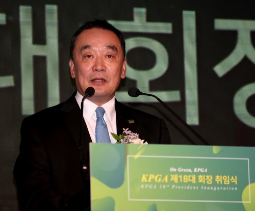 KPGA 구자철 회장. [사진=KPGA]