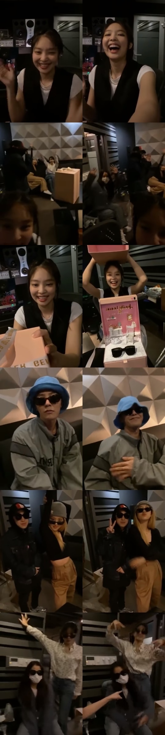 제니 인스타그램 라이브 캡처
