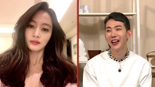 사진 제공 : 좌 - 김혜수 인스타그램, 우 - KBS 2TV '옥탑방의 문제아들'