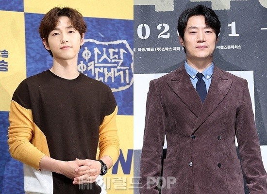 배우 송중기, 이희준/사진=헤럴드POP DB