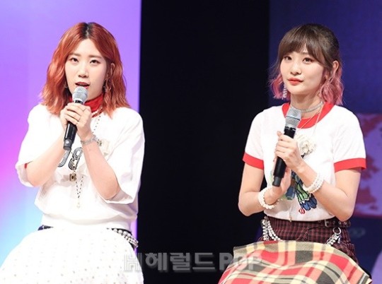 우지윤, 안지영/사진=헤럴드POP DB