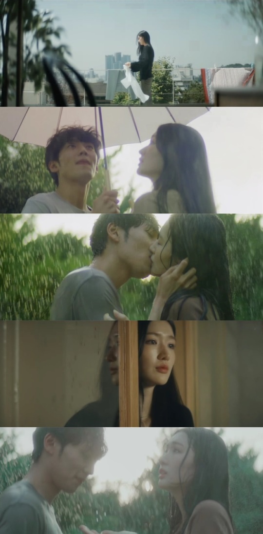 솔지 '오늘따라 비가 와서 그런가봐' MV 캡처