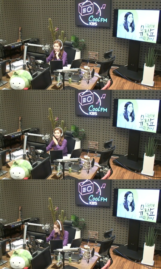 '황정민의 뮤직쇼' 방송캡쳐