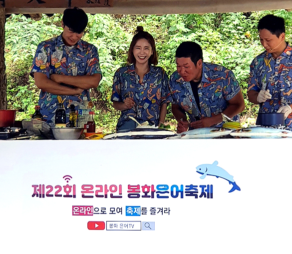 팔로우미촬영현장(왼쪽부터 최현석, 쏘영, 버거형, 신동민2)