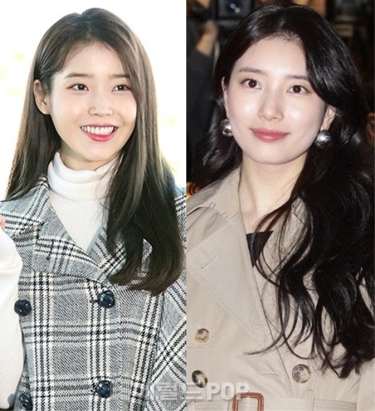 아이유,수지/사진=민선유기자, 본사DB