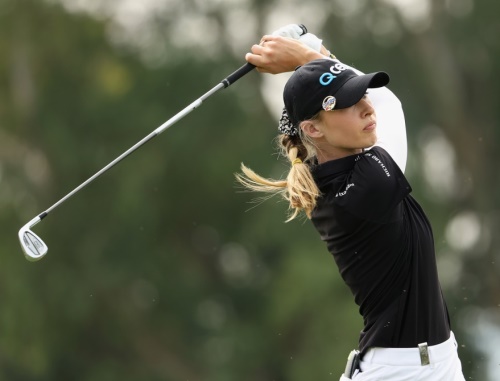 넬리 코다가 ANA인스퍼레이션 3라운드에서 한 타를 줄여 3일 내내 선두를 지켰다.[사진=LPGA]