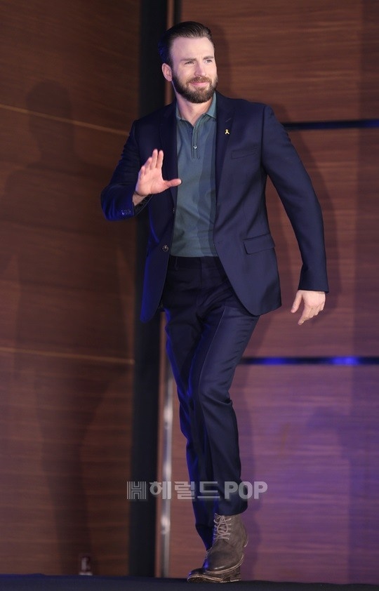 크리스 에반스/사진=헤럴드POP DB