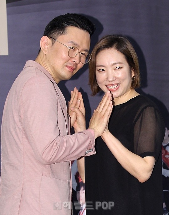윤형빈,정경미/사진=민선유기자