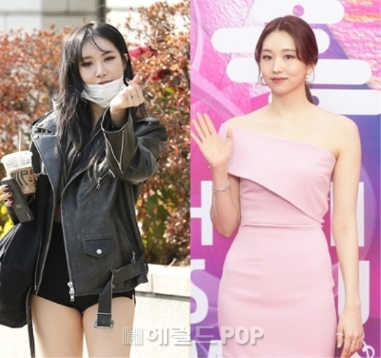 예지, 케이시/사진=헤럴드POP DB