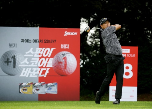 스릭슨투어 상금랭킹 1위에 올라 내년 코리안투어에 복귀하는 최이삭. [사진=KPGA]
