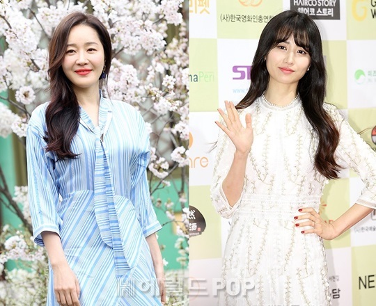 엄지원, 박하선/사진=헤럴드POP DB