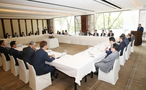 차기 대한골프협회장 선거가 오는 12일 서울 시청앞 더 플라자호텔에서 치러진다. 사진은 대한골프협회 이사회 장면. [사진=대한골프협회]