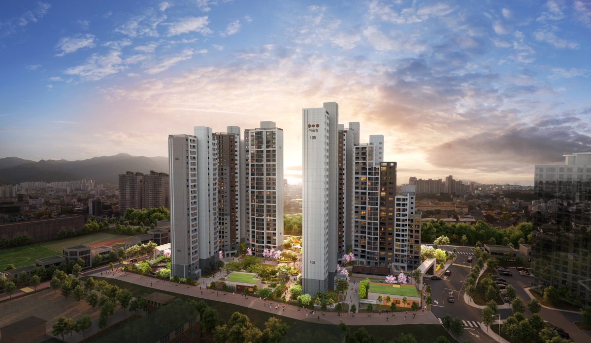 '대봉교역 금호어울림 에듀리버' 26일 견본주택 공개 - 헤럴드경제