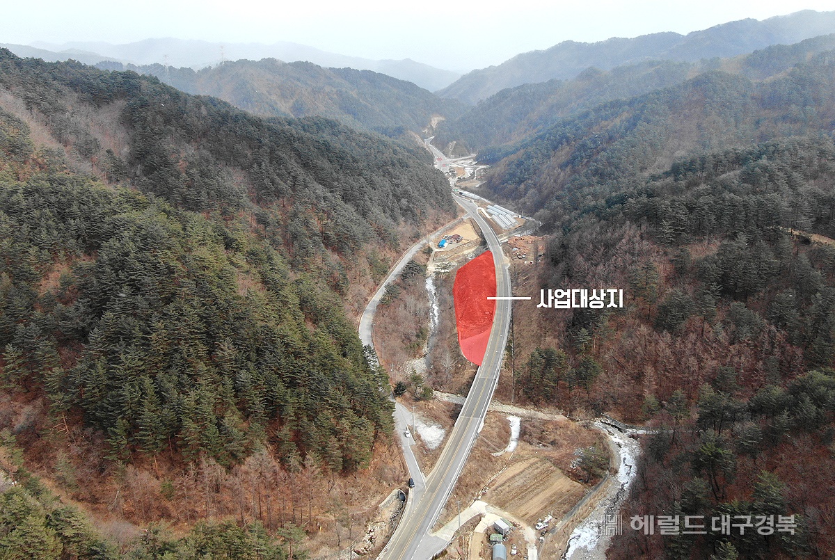 스마트 복합쉼터 사업 대상지. (울진군 제공)