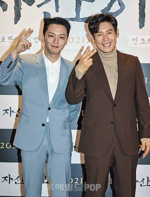 배우 변요한, 설경구/사진=메가박스중앙플러스엠 제공