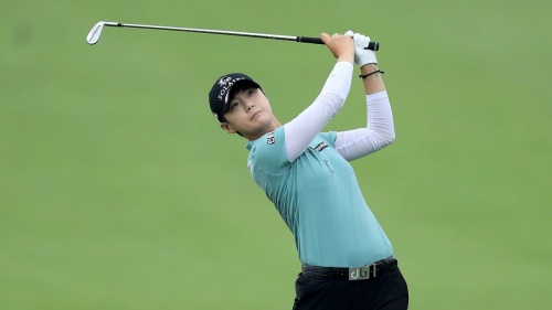조별 예선 첫날 호주 교포 오수현을 3&1으로 누른 박성현. [사진=게티 이미지]