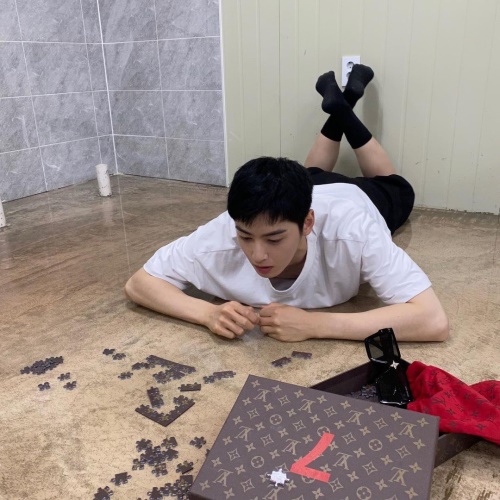 사진=차은우 인스타그램