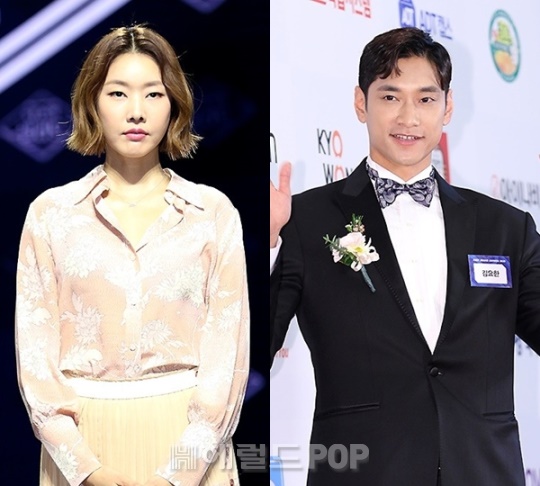 한혜진, 김요한/사진=민선유 기자