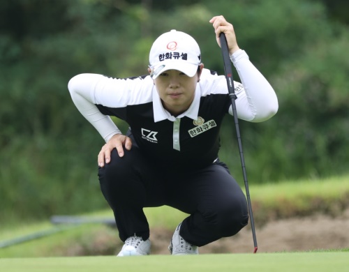 지은희가 아칸소챔피언십 2라운드에서 3위로 마쳤다. [사진=KLPGA]
