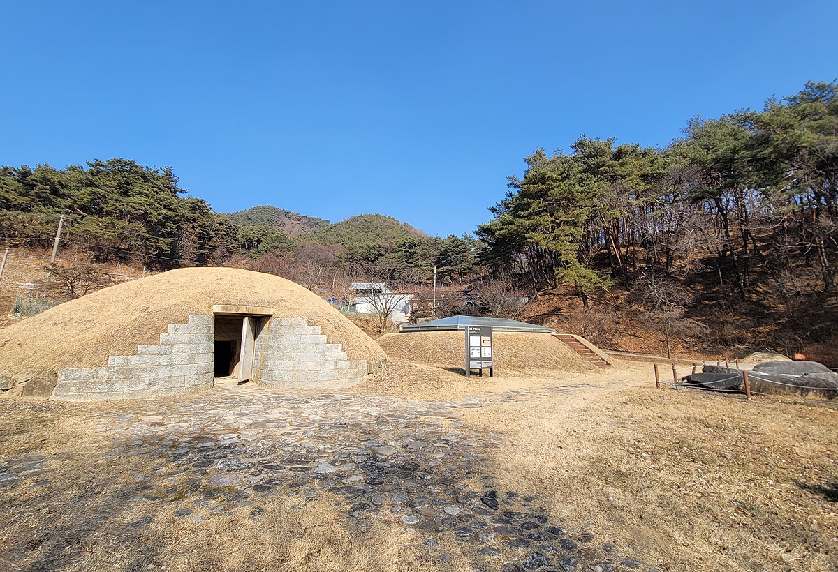 영주 순흥벽화고분 모습(영주시 제공)