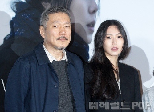 홍상수 감독, 배우 김민희/사진=헤럴드POP DB