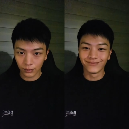 육성재 인스타그램 라이브 캡처