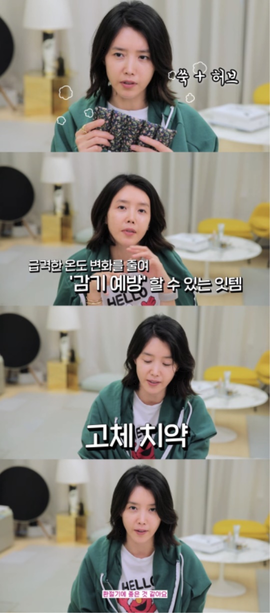 유튜브 '채정안TV' 캡처