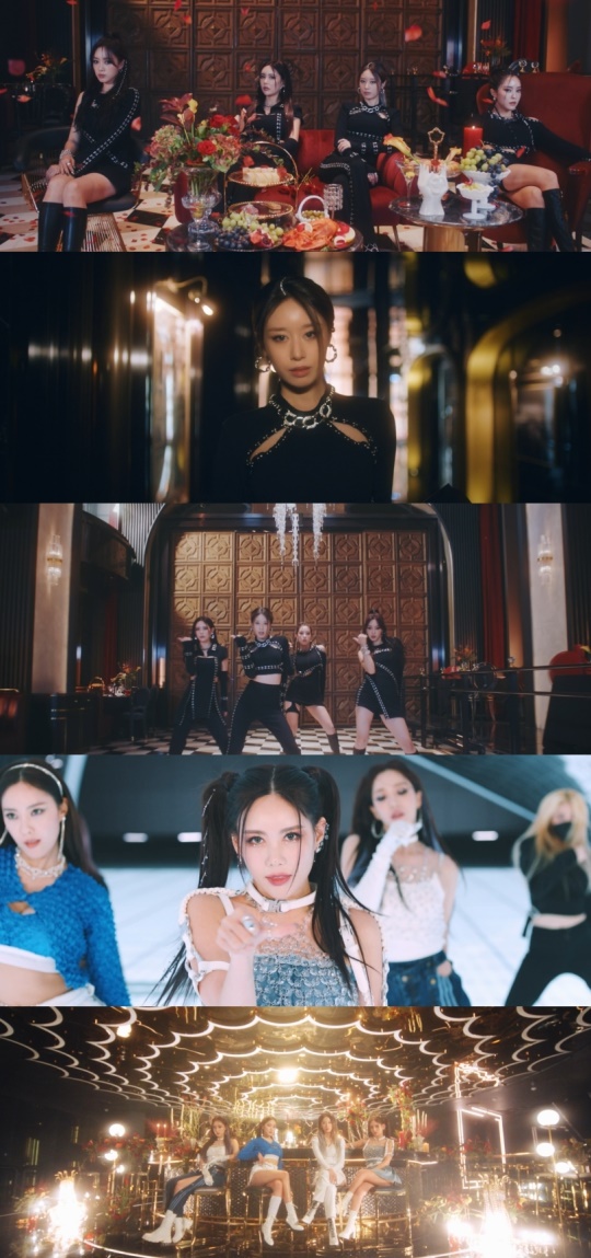 티아라 '티키 타카' MV 캡처