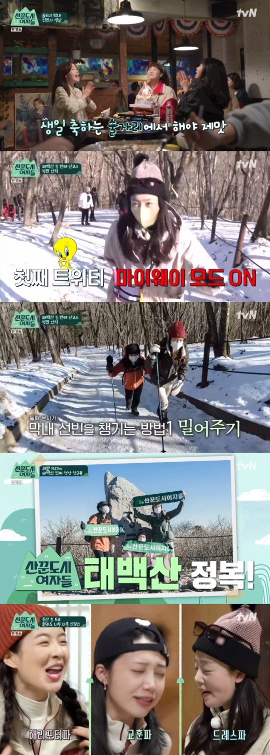 tvN '산꾼도시여자들' 방송캡쳐