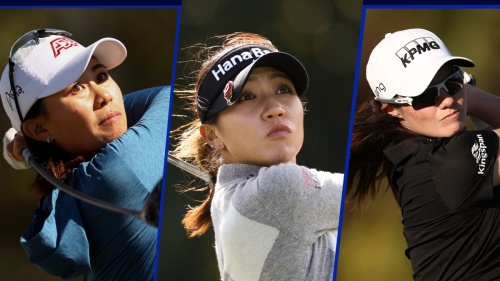 시즌 초반 우승을 차지한 대니얼 강과 리디아 고, 리오나 매과이어. [사진=LPGA]