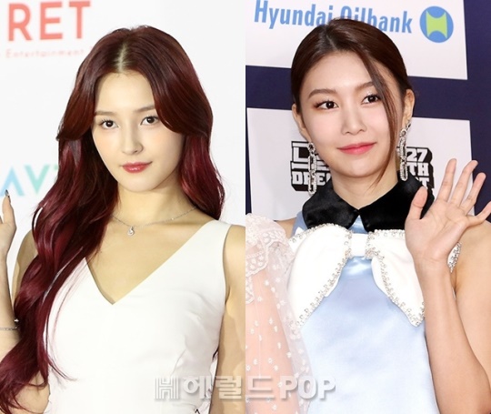 낸시, 혜빈/사진=민선유기자