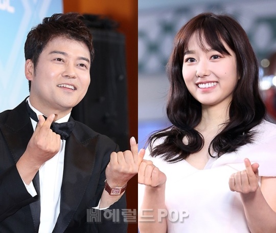 전현무, 이혜성/사진=헤럴드POP DB